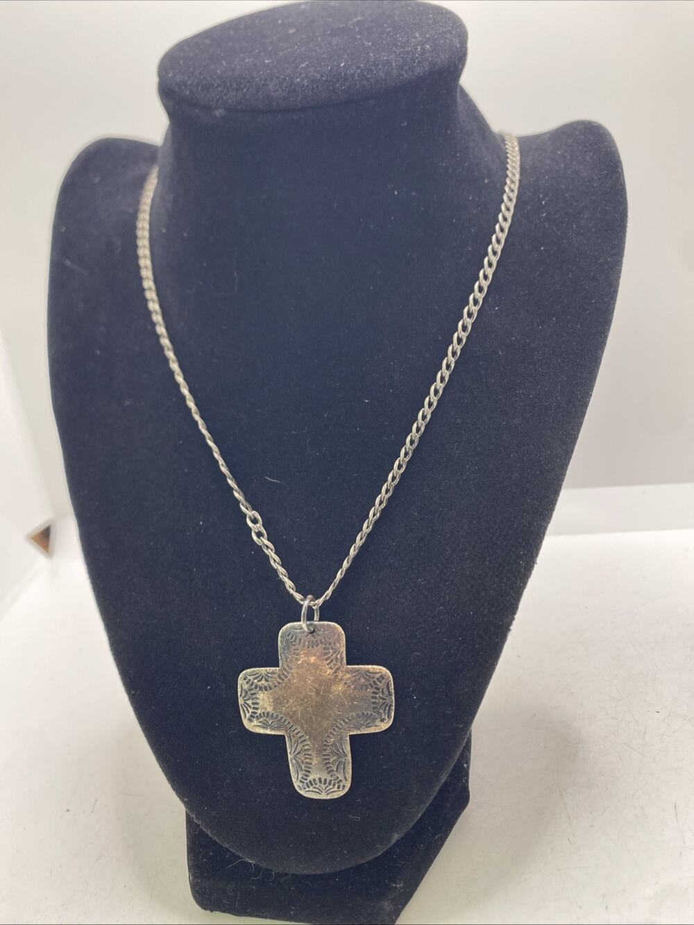 Vintage Cross Faith Fashion Necklace